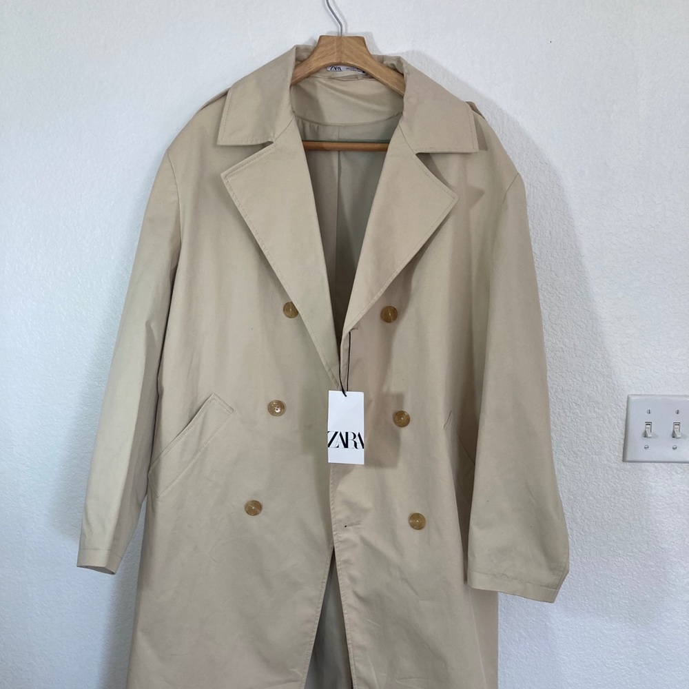 Zara Trench coat Men’s Large